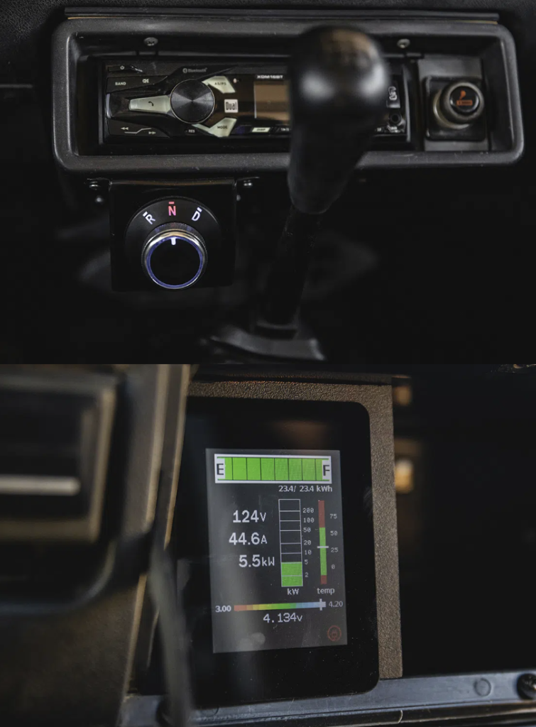 Electric Samurai Interior Drive Controls